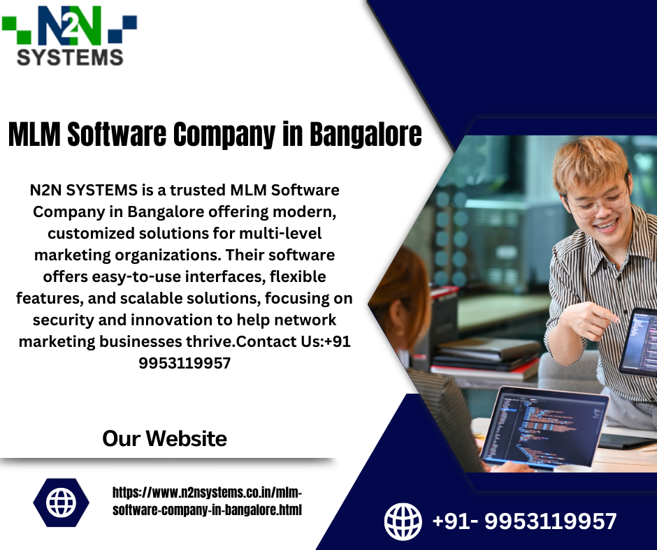 Empowering MLM Success: Unlocking the Potential with Our Software Solutions in Bangalore.