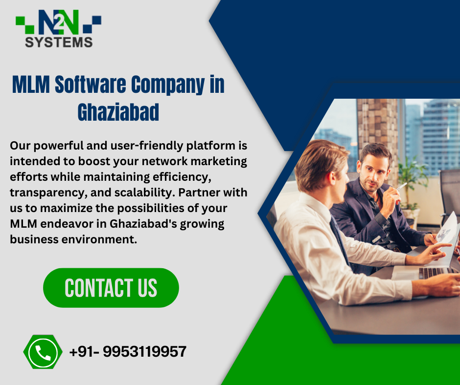 Empower Your MLM Business with Advanced Software Solutions in Ghaziabad.