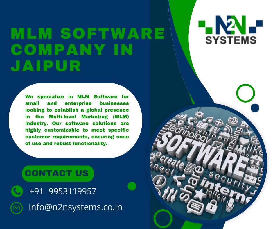 Choosing the Best MLM Software Company in Jaipur for Your Business Success