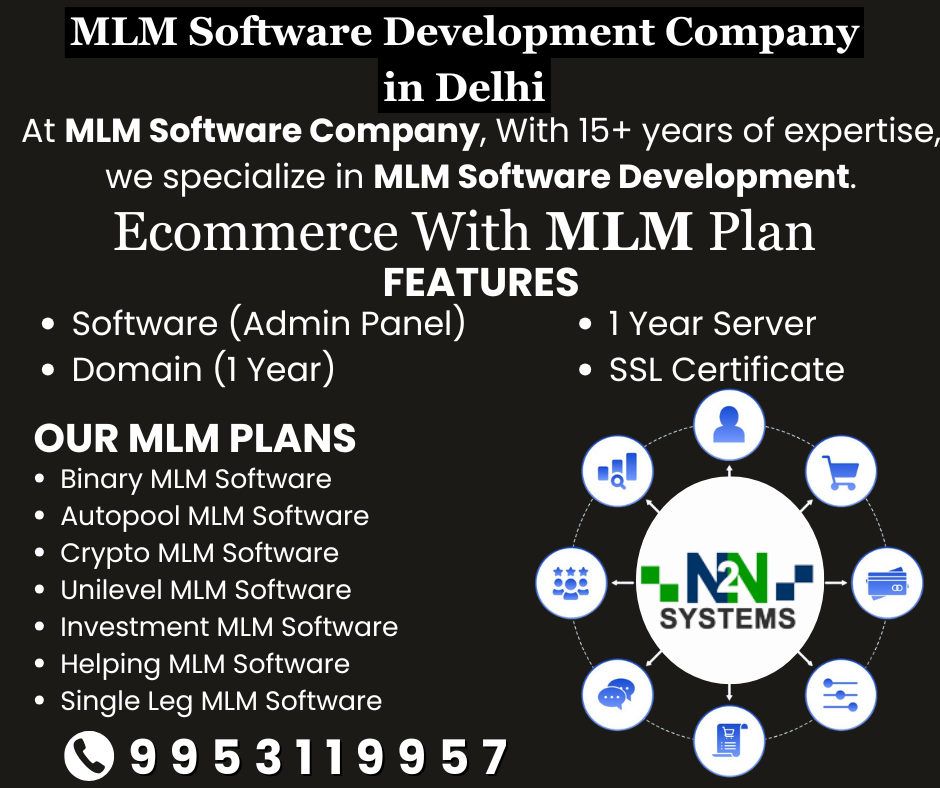 N2N Systems – Your Trusted MLM Software Development Company in Delhi