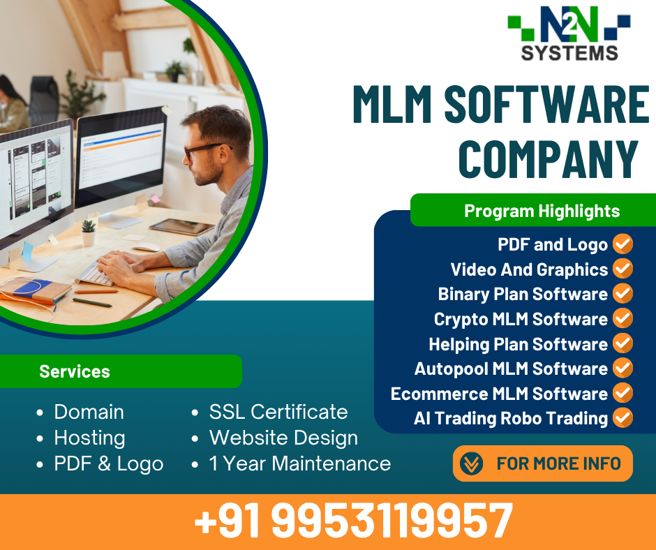 Top MLM Software Company in Gurgaon  +91 9953119957