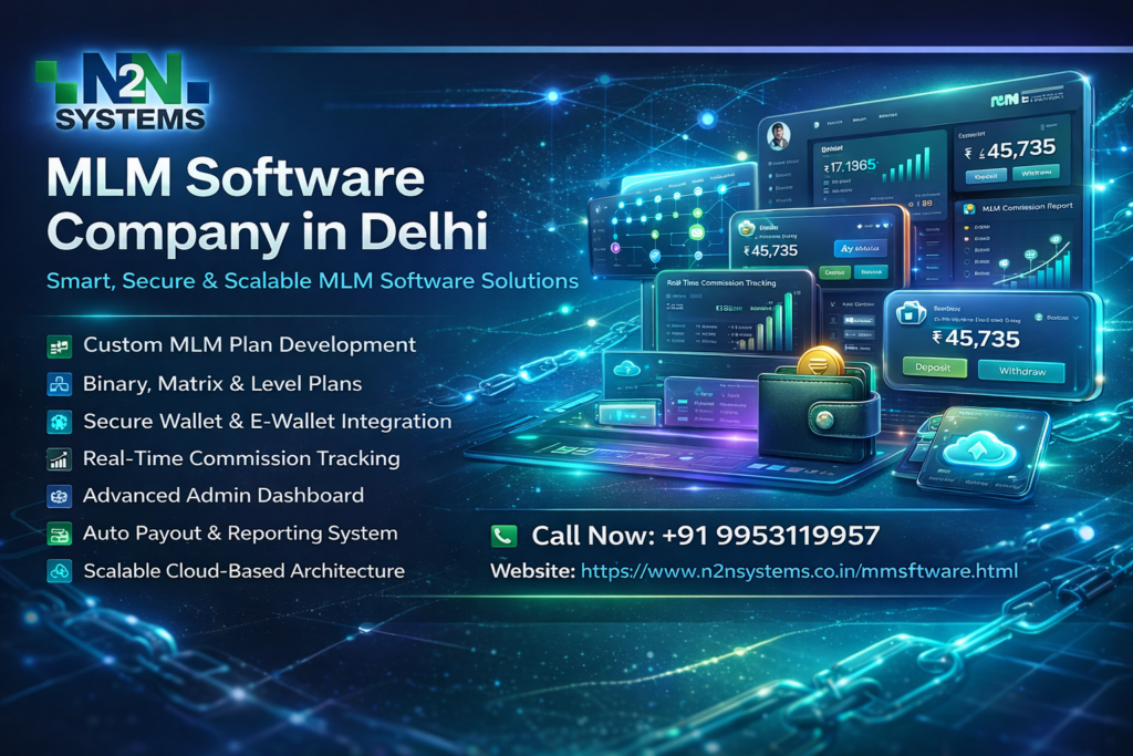 MLM Software Company in Delhi – Complete Guide to MLM Software Development