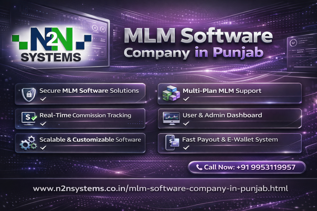 MLM Software Company in Punjab – Advanced & Reliable MLM Software in Punjab