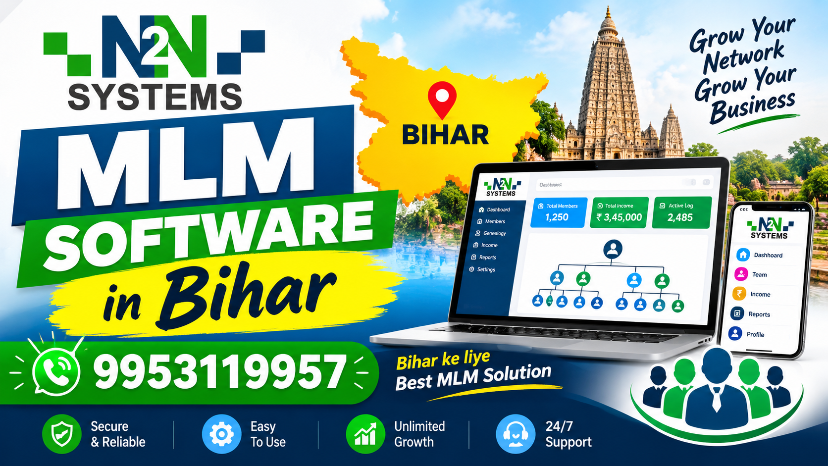 MLM Software in Bihar – Smart Solutions for Modern Network Marketing Businesses