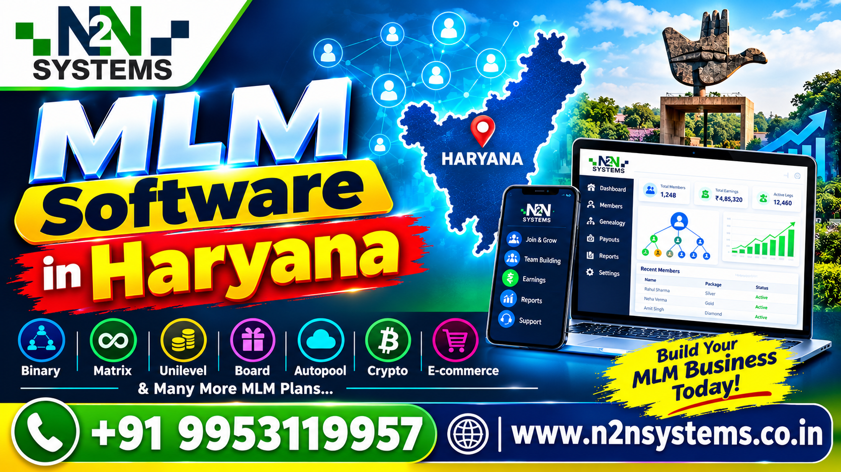 Best MLM Software in Haryana – Custom MLM Software Development Company